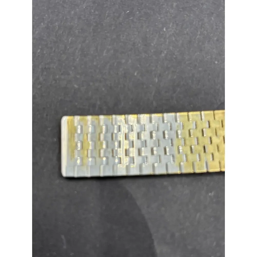 Seiko SQ Watch Men 31mm Champagne Dial Gold Tone 8223-5169 New Battery Read